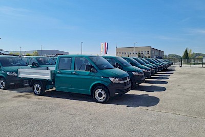 Isporučeno 50 vozila VW T6 (otvoreni sanduk) za Hrvatske šume