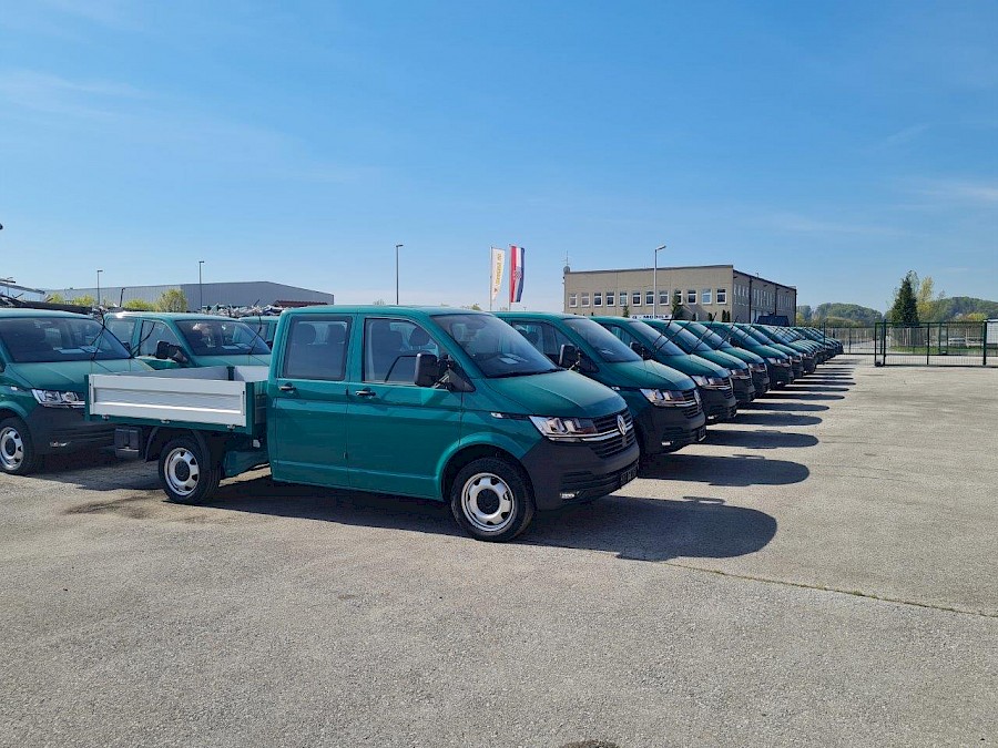 Isporučeno 50 vozila VW T6 (otvoreni sanduk) za Hrvatske šume